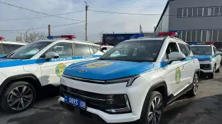 Жамбылские полицейские будут ездить на электрокарах