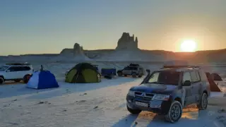 Казахстанка поехала в джип-тур по Мангистау и договорилась со змеями