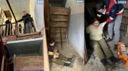 Лестница с женщиной рухнула в жилом доме в Актобе