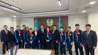 Столичных победителей ЧМ по киокушинкай-кан карате чествовали в Астане