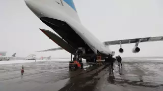 Борт МЧС с гуманитарной помощью для Палестины вылетел в Египет