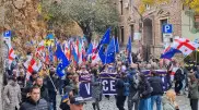 В Грузии состоялась демонстрация в поддержку вступления в Евросоюз