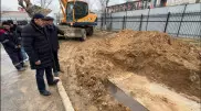 Аким города Актау: Специалисты устраняют аварию на магистральном трубопроводе