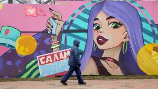 Заброшенный участок Терренкура превратился в уличную художественную галерею в Алматы