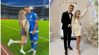 Еще один футболист сборной Казахстана сыграл свадьбу