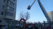 Кабельная шахта с цоколя по 9 этаж загорелась в ЖК Астаны