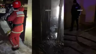 Массовая эвакуация: актаусцы лишились жилья из-за пожара