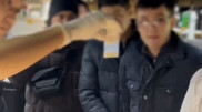 Полиция при посетителях обыскала бармена в Алматы: видео