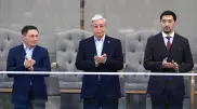 Токаев приехал на матч сборной Казахстана против Нидерландов