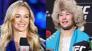 "Казахстан, алга!" Комментатор UFC обратилась к Шавкату Рахмонову перед боем