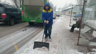 Сильный снегопад ожидают в Алматы
