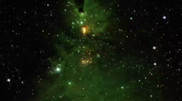 NASA сняло "рождественскую елку" в космосе