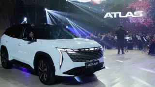 В столице прошла презентация новейшего Geely Atlas