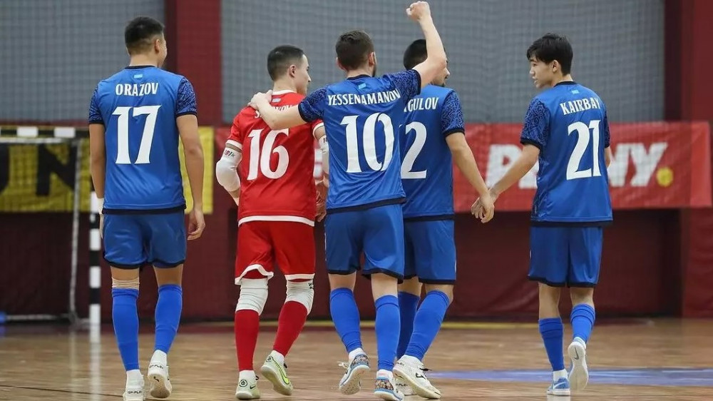 Казахстан обыграл Румынию в матче отбора на ЧМ-2024 по футзалу