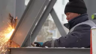 Строительство LRT: улицу в центре Астаны откроют спустя четыре месяца