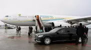 Президент Токаев прилетел в Санкт-Петербург