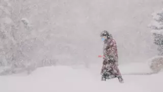 Штормовое предупреждение объявили на большей части Казахстана