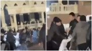 Массовую драку у Дворца бракосочетания сняли на видео в Атырау