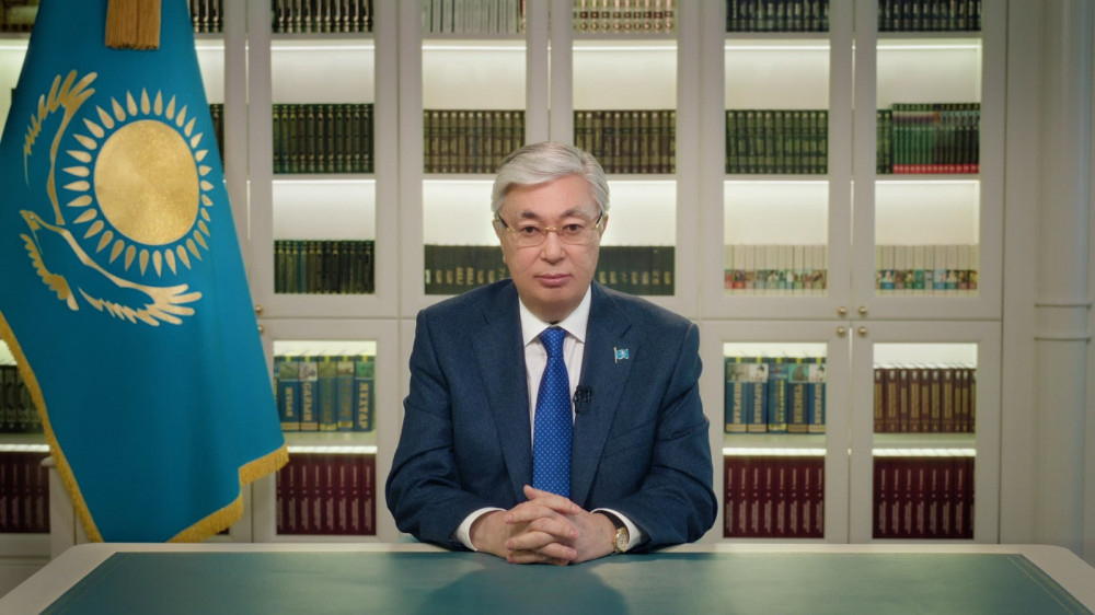 Новогоднее обращение Касым-Жомарта Токаева к казахстанцам. Видео