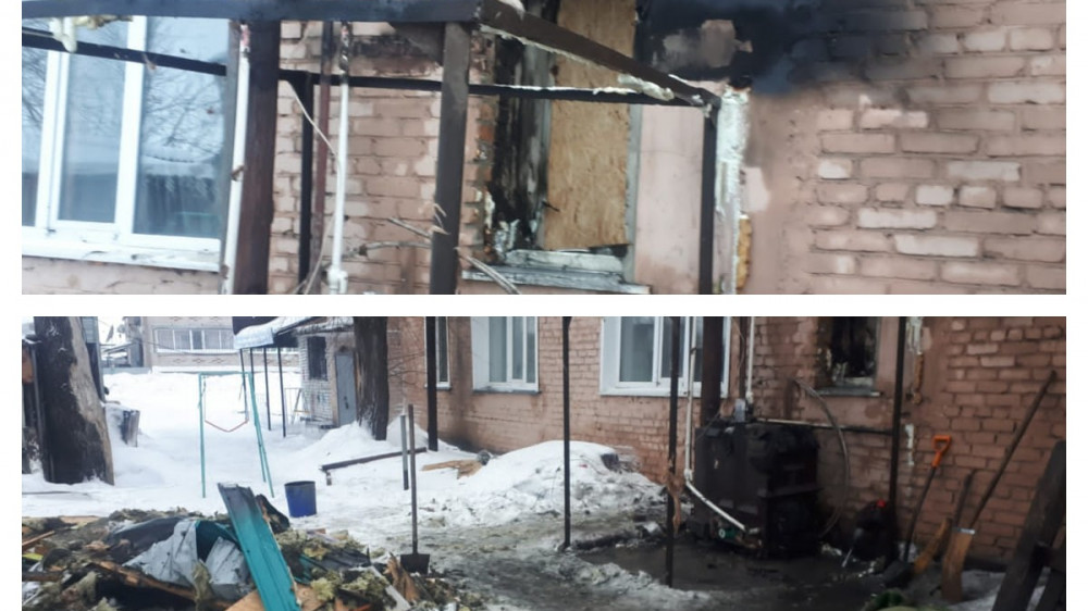 Сотрудник УИС вывел из горящего дома 6 человек