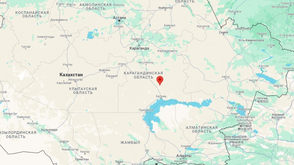 Землетрясение произошло в Карагандинской области