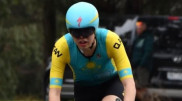 16-летний казахстанец выиграл два золота на велогонках в Австралии