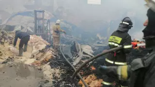 Завод по переработке риса горел в Кызылординской области