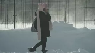 Метель в Астане: как будут учиться школьники второй смены