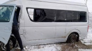 Автобус с журналистами попал в ДТП в Кызылординской области