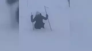 Рекордное количество снега выпало в Восточном Казахстане