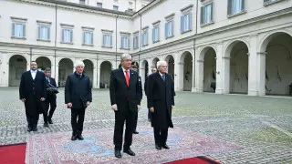 Президент Италии встретил Токаева