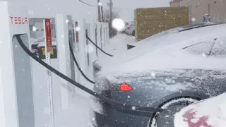 Морозы обездвижили сотни электромобилей Tesla в США