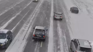 Метель, дождь и ветер: На каких трассах Казахстана ограничено движение