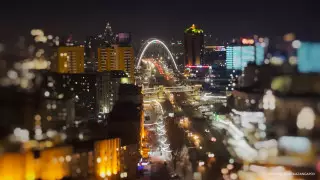 Впечатляющий снимок ночной Астаны сделали из космоса