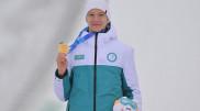 Олимпийский чемпион из Казахстана получил неожиданное поздравление: видео