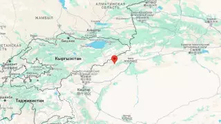 Еще одно землетрясение произошло на границе Кыргызстана и Китая