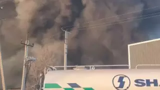 Загрязнение воздуха зафиксировали в Алматы после крупного пожара в области