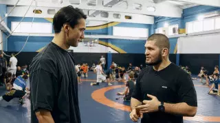 Появились подробности встречи Нурлана Сабурова с Хабибом