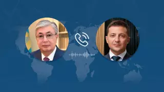 Зеленский поблагодарил Токаева за помощь