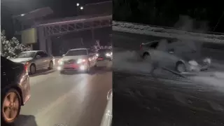 Устроили шоу на улицах Алматы: полиция установила героя видео с Toyota Сamry