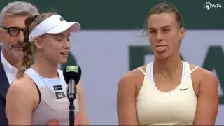 Тренер объяснил поведение "главной соперницы Рыбакиной"