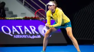 Елена Рыбакина обратилась к казахстанцам после финальной игры в Дохе