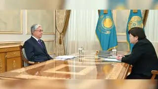 Токаев принял председателя Конституционного суда Азимову