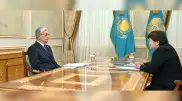Токаев принял председателя Конституционного суда Азимову