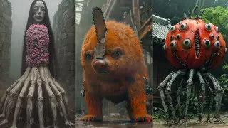 Нейросеть перенесла в реальность демонов "Человека-бензопилы"