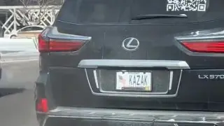 Американский "KAZAK": необычный госномер удивил казахстанцев