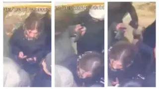 Женщина выпала из автобуса на ходу в Астане