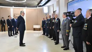 Касым-Жомарт Токаев встретился с ветеранами железнодорожной отрасли