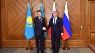 Начался официальный визит председателя Мажилиса в Российскую Федерацию