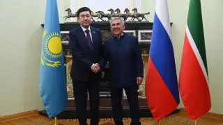 Спикер Мажилиса встретился с руководством Татарстана